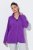 Ulla Popken 796970 Kerge fliisjakk Tumelilla - Fleece riided - 