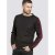 D555 Orlando Sweater Black - Sviitrid ja dressipluusid - Meeste suured kapuutsiga jakid suurustes 2XL – 14XL