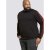 D555 Orlando Sweater Black - Sviitrid ja dressipluusid - Meeste suured kapuutsiga jakid suurustes 2XL – 14XL