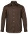 JP1880 Shirt Business Long Sleeve Brown - Särgid - Meeste suured särgid 2XL – 8XL