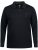JP1880 Jay-Pi QuickDry Long Sleeve Golf Polo Shirt Black - Spordiriided & outdoor - Suured suurused meeste spordiriided