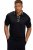 JP1880 Jay-Pi Golf Polo Shirt Black - Spordiriided & outdoor - Suured suurused meeste spordiriided