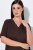Ulla Popken 806944 Lühikeste varrukatega pidžaama Pruun - Pidžaama/Loungewear - 