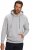 JAY-PI Hoodie with Soft Brushed Interior Grey - Sviitrid ja dressipluusid - Meeste suured kapuutsiga jakid suurustes 2XL – 14XL