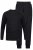 JP1880 Two-piece Pyjamas Long Sleeve and Long Trousers Black - Aluspesu ja ujumisriided - Aluspesu 2XL-8XL