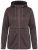 Ulla Popken 812880 Teddy-fliisiga kootud fliisjakk Taupe - Fleece riided - 