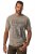 JP1880 Comfortable Fit Vintage Look T-Shirt Ash Gray - T-särgid - Suured T-särgid 2XL – 14XL