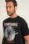 JP1880 Scorpions Blackout Graphic Comfort Fit Band T-Shirt Black - T-särgid - Suured T-särgid 2XL – 14XL