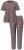 Ulla Popken 821244 Täpiline pidžaama Pruun - Pidžaama/Loungewear - 