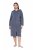 Ulla Popken 821543 Triibuline frotee-hommikumantel Antratsiit - Hommikumantlid - 