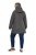 Ulla Popken 821737 Kapuutsiga tepitud HYPRAR parka Tumehallmeleeritud - Joped - Suured naiste jakid