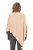Ulla Popken Knit Pointed Hem Poncho Nature Melange - Sviitrid ja dressipluusid - 
