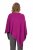 Ulla Popken Knit Pointed Hem Poncho Berry - Sviitrid ja dressipluusid - 