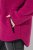 Ulla Popken 823371 Kapuutsi ja tepitud taskutega teddyjope Fuksia - Fleece riided - 