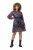 Ulla Popken 824976 Mustriline kleit Tumesinine - Midikleidid - Plusssuuruses midikleidid