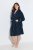 Ulla Popken 826794 Frotee-hommikumantel Tumesinine - Hommikumantlid - 
