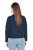 Ulla Popken 827116 Püstkraega linasegust bolero Tumesinine - Bolerod - 