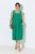 Ulla Popken 827908 Varrukateta jersey-kleit Roheline - Trikookleidid - 