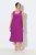 Ulla Popken 827908 Varrukateta jersey-kleit Lilla - Trikookleidid - 