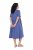 Ulla Popken 827920 Lühikeste varrukatega jersey-kleit Sinine - Trikookleidid - 