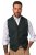 JP1880 828736 Kootud seljaosaga tweed-vest Pudeliroheline - Ülikonnad ja pintsakud - Ülikonnad suured suurused
