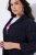 Ulla Popken 829575 Jakk Tumesinine - Joped - Suured naiste jakid