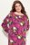 Ulla Popken 830151 Lilleline kleit Roosa - Maksikleidid - Plusssuuruses maxikleidid