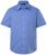 Men+ 756 Lühikeste varrukatega Business-särk klassikalise kraega Helesinine - Särgid - Meeste suured särgid 2XL – 8XL