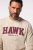 JP1880 T-Shirt Long Sleeve Hawk Off-White TALL - MEESTERIIDED MT-6XLT - Pikad meeste riided