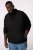 STHUGE 831824 Tepitud vest taaskasutatud materjalist Must - Jakid ja joped - Joped, suured suurused: 2XL – 12XL