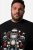Men+ 148 T-särk bellyfit Jõuluvana mootorrattal Must - T-särgid - Suured T-särgid 2XL – 14XL