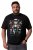 Men+ 148 T-särk bellyfit Jõuluvana mootorrattal Must - T-särgid - Suured T-särgid 2XL – 14XL