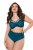 Ulla Popken 832864 Pitsiga stringid Petrool - Aluspüksid - 