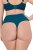 Ulla Popken 832864 Pitsiga stringid Petrool - Aluspüksid - 