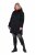 Ulla Popken 833341 Funktsionaalne jope Must - Joped - Suured naiste jakid