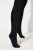 Ulla Popken 833809 Loomamustrilised sukkpüksid Must - Sukkpüksid & sokid - 
