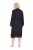 Ulla Popken 834837 Pitsiga kimono-hommikumantel Must - Hommikumantlid - 