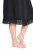 Ulla Popken 834837 Pitsiga kimono-hommikumantel Must - Hommikumantlid - 