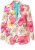 Ulla Popken 835230 Lilleline puuvillane pintsak Punane - Pintsakud - Pintsakud naistele suurtes suurustes