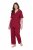 Ulla Popken 835397 Särgikraega lühikeste varrukatega pidžaama Lilla - Pidžaama/Loungewear - 