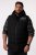 Men+ 442 Kapuutsi ja trükiga tepitud vest Must - Jakid ja joped - Joped, suured suurused: 2XL – 12XL