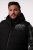 Men+ 442 Kapuutsi ja trükiga tepitud vest Must - Jakid ja joped - Joped, suured suurused: 2XL – 12XL
