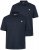 Men+ 258 Polosärk Tumesinine 2-pakk - Polosärgid - Meeste suured polosärgid 2XL – 8XL