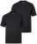 Men+ 285 Ümara kaelusega T-särk Must 2-pakk - T-särgid - Suured T-särgid 2XL – 14XL