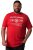 Men+ 424 T-särk Trout Trophy Tšillipunane - T-särgid - Suured T-särgid 2XL – 14XL