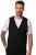 JP1880 New York Flexnamic Jersey-vest Must - Ülikonnad ja pintsakud - Ülikonnad suured suurused