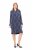 Ulla Popken 837069 Lilleline kleit Tumesinine - Midikleidid - Plusssuuruses midikleidid