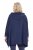 Ulla Popken 837190 Kapuutsiga kodupontšo Tumelilla - Pidžaama/Loungewear - 