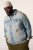 STHUGE 837222 Teksatagi rinnataskutega Helesinine - Jakid ja joped - Joped, suured suurused: 2XL – 12XL