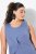 Ulla Popken 837874 Varrukateta jersey-kleit Sinine - Trikookleidid - 